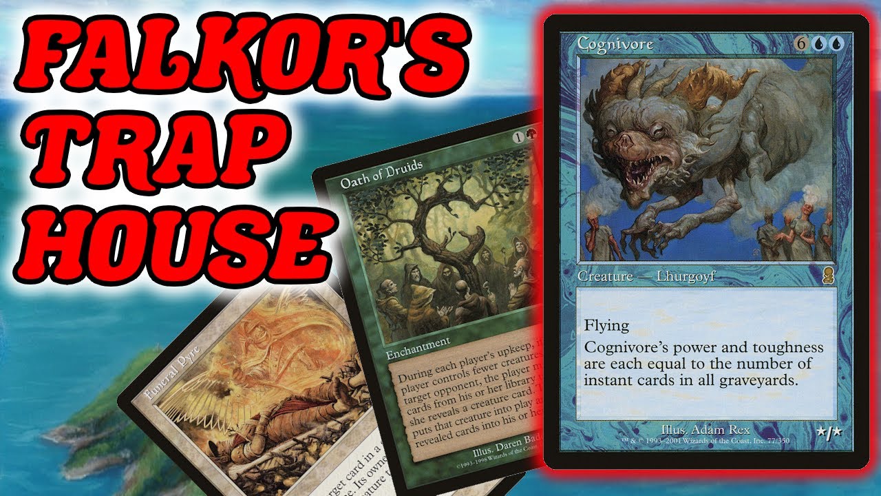 FALKOR'S TRAP HOUSE! Premodern Bant Cognivore-Oath of Druids Combo Deck MTG