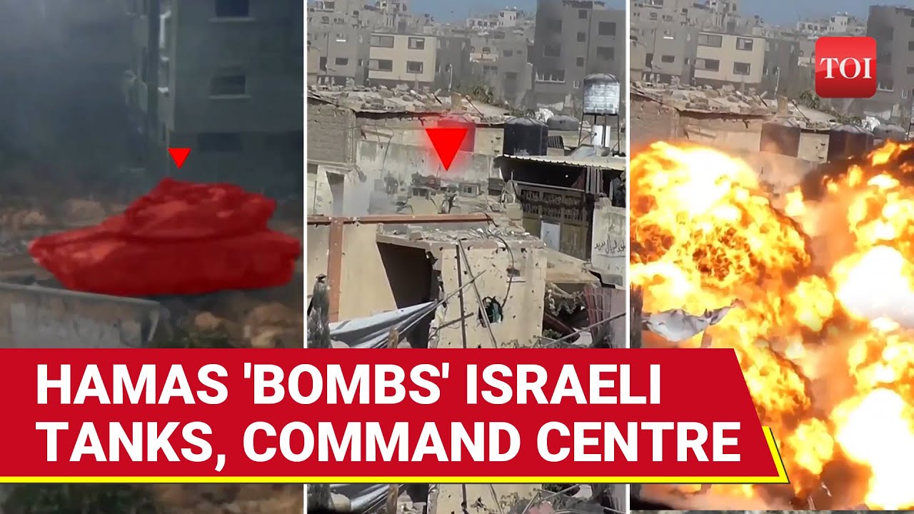 Al-Qassam BOMBARDS Israeli Command Centre, BLOW UP Tanks, Attack Evacuation Teams | Big Hamas Claim