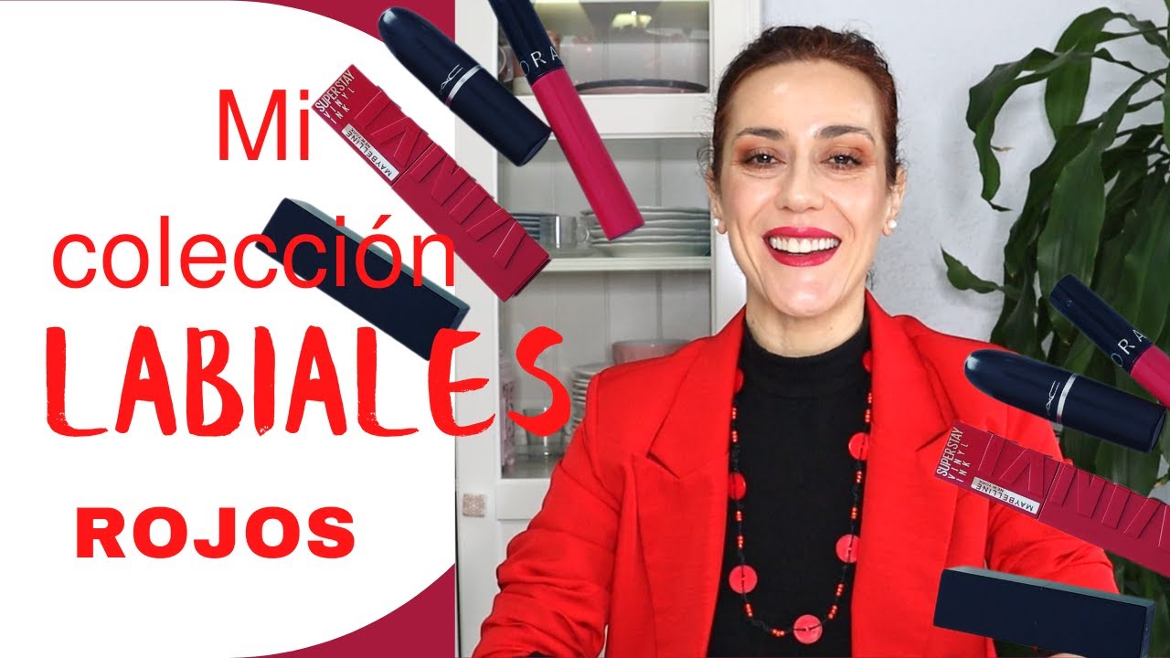 Mi Colección de labiales ROJOS favoritos | MAC, YSL, Nars,....