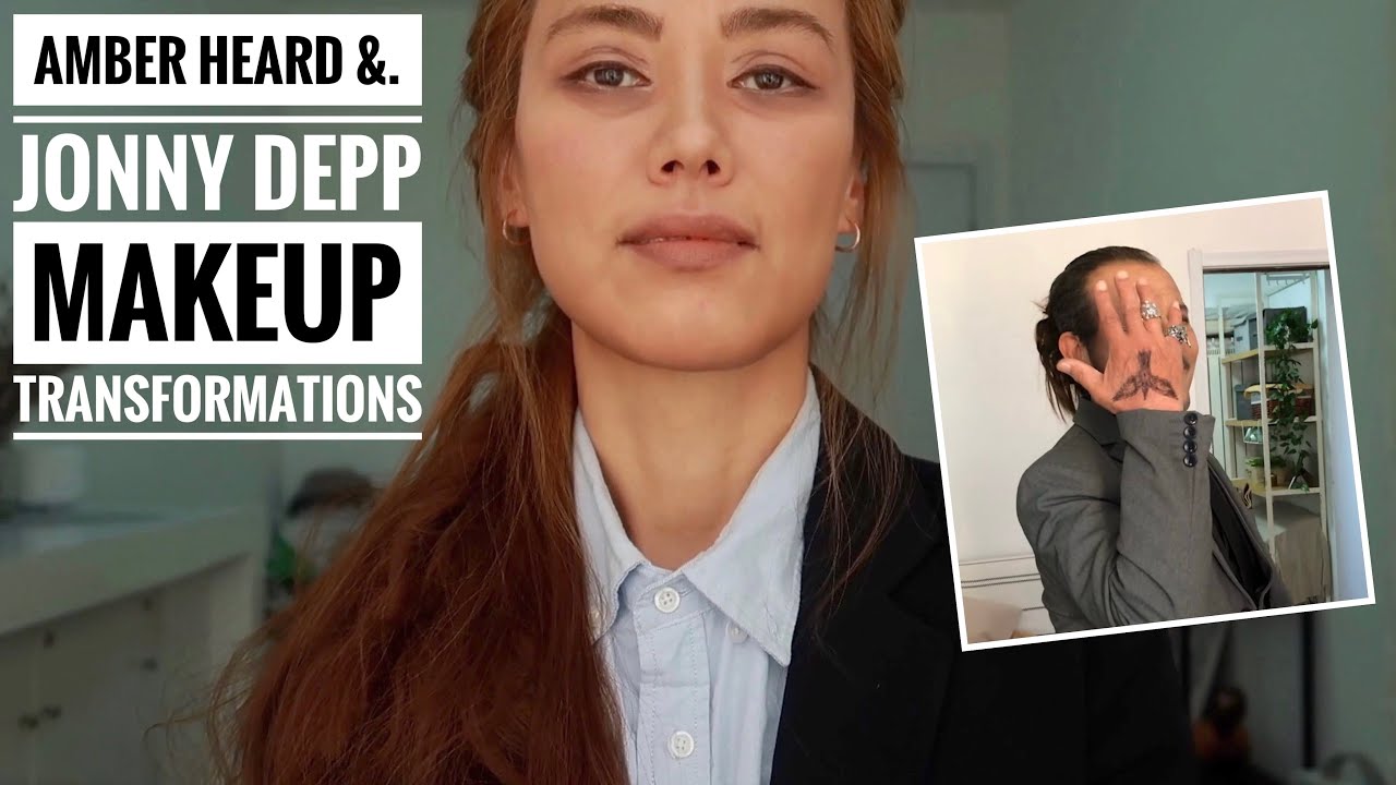 Amber Heard And Johnny Depp (In Court) Makeup Transformations 2022 | YesSheen