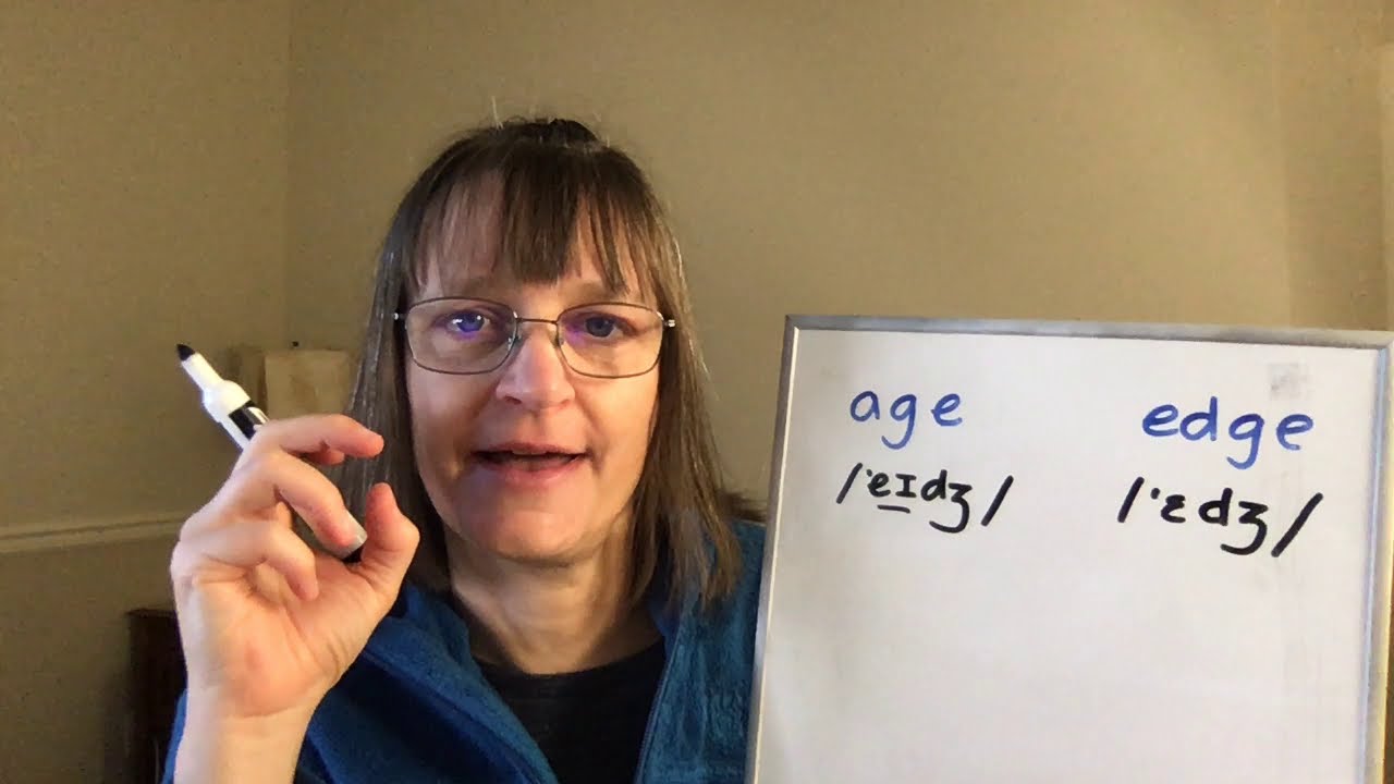 How to Pronounce Age vs. Edge