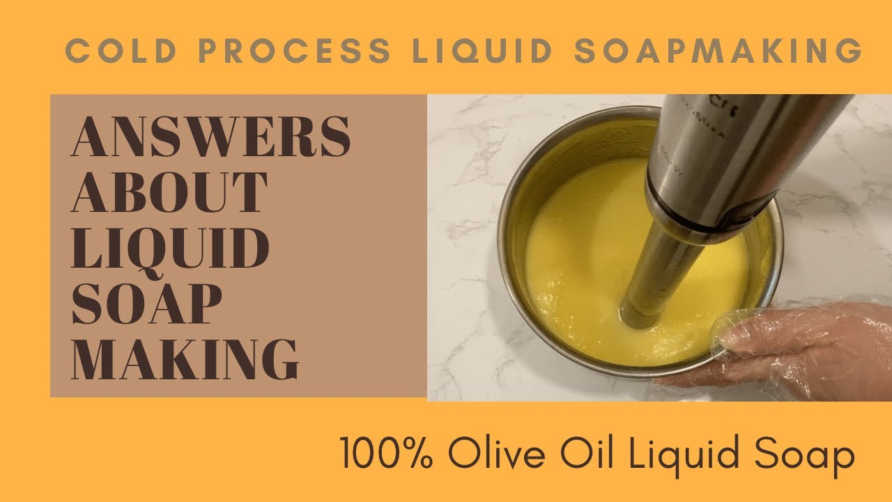 100% Olive Oil Liquid Soap - 5 common QUESTIONS and ANSWERS