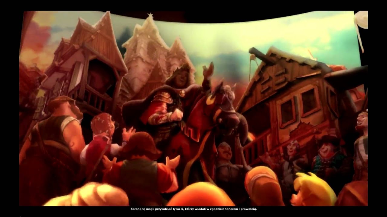 Polskie intro gry The Settlers 7 Droga do Królestwa