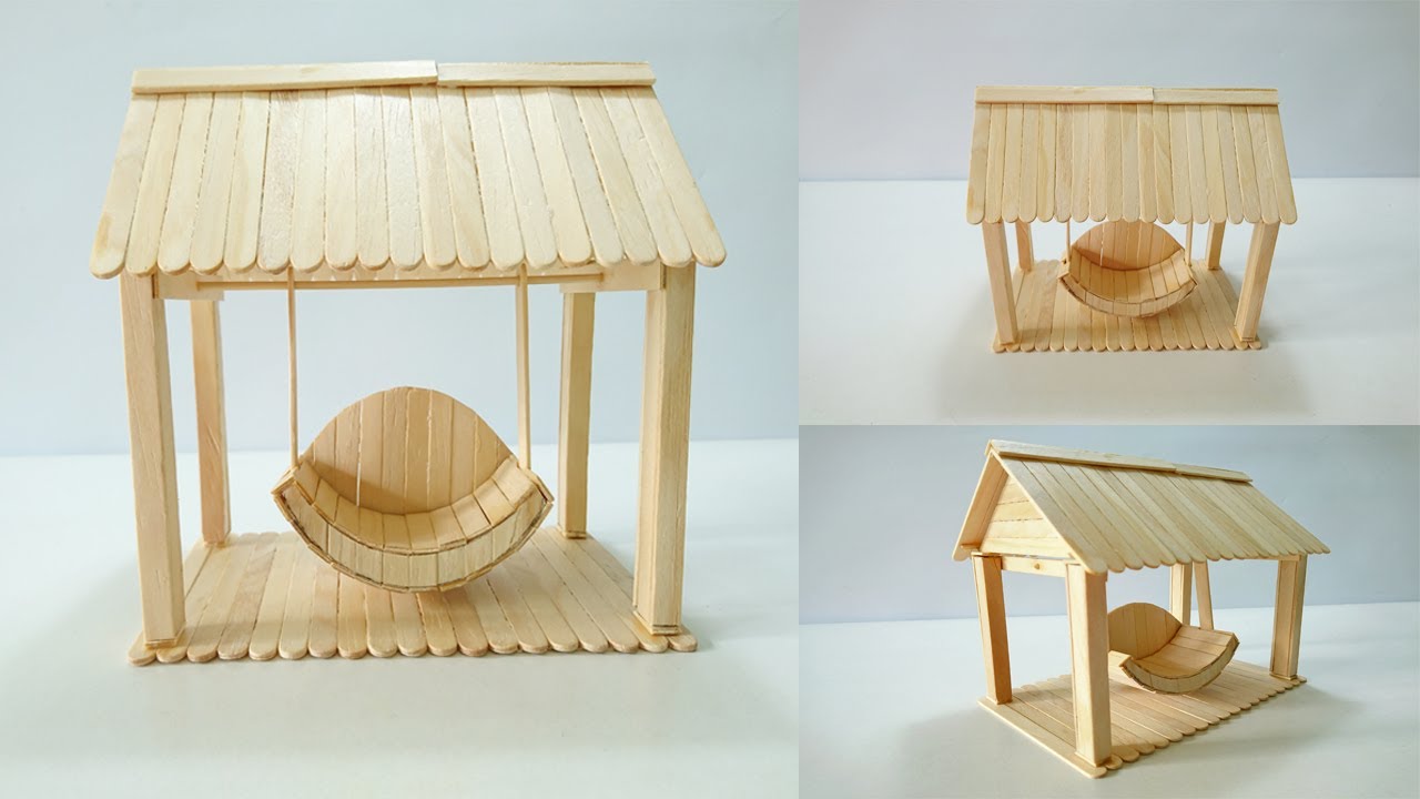 How to Make Awesome Swing or Jhula from Popsicle stick