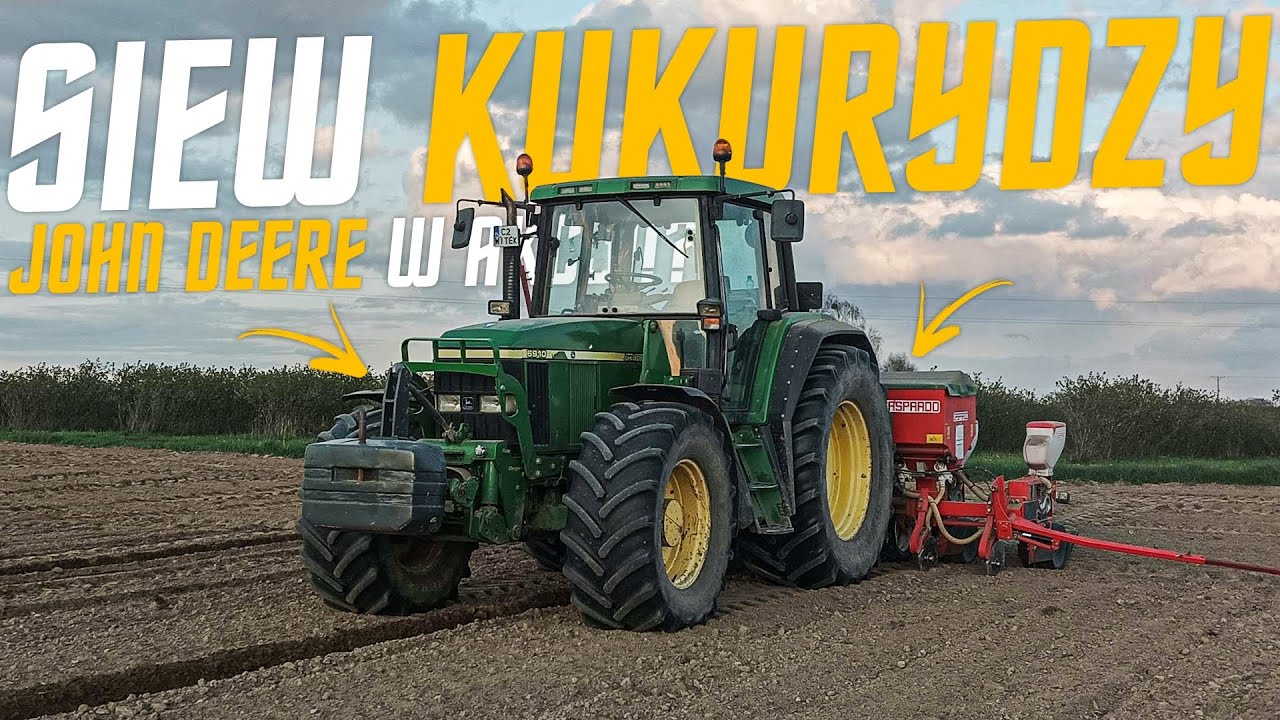 🔥Siew kukurydzy 2023🔥GR WITKOWSKI🔥[John Deere 6910 & Gaspardo]🔥