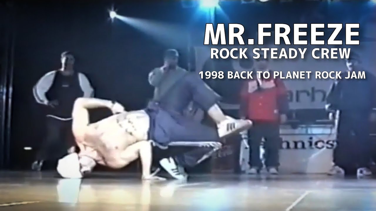 MR.FREEZE (Rock Steady Crew) 1998 BACK TO PLANET ROCK JAM in Netherland. // KoreanRoc.