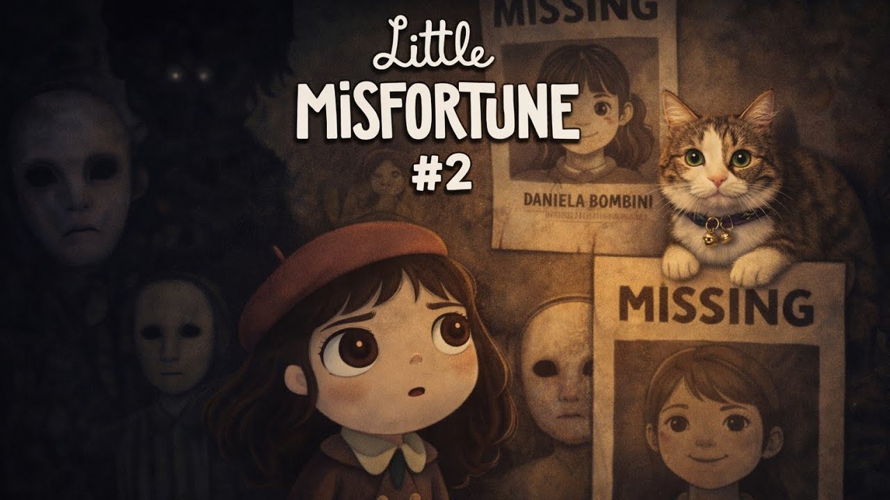 Little Misfortune — #2 | Мистер Голос врёт? Пропавшие дети повсюду