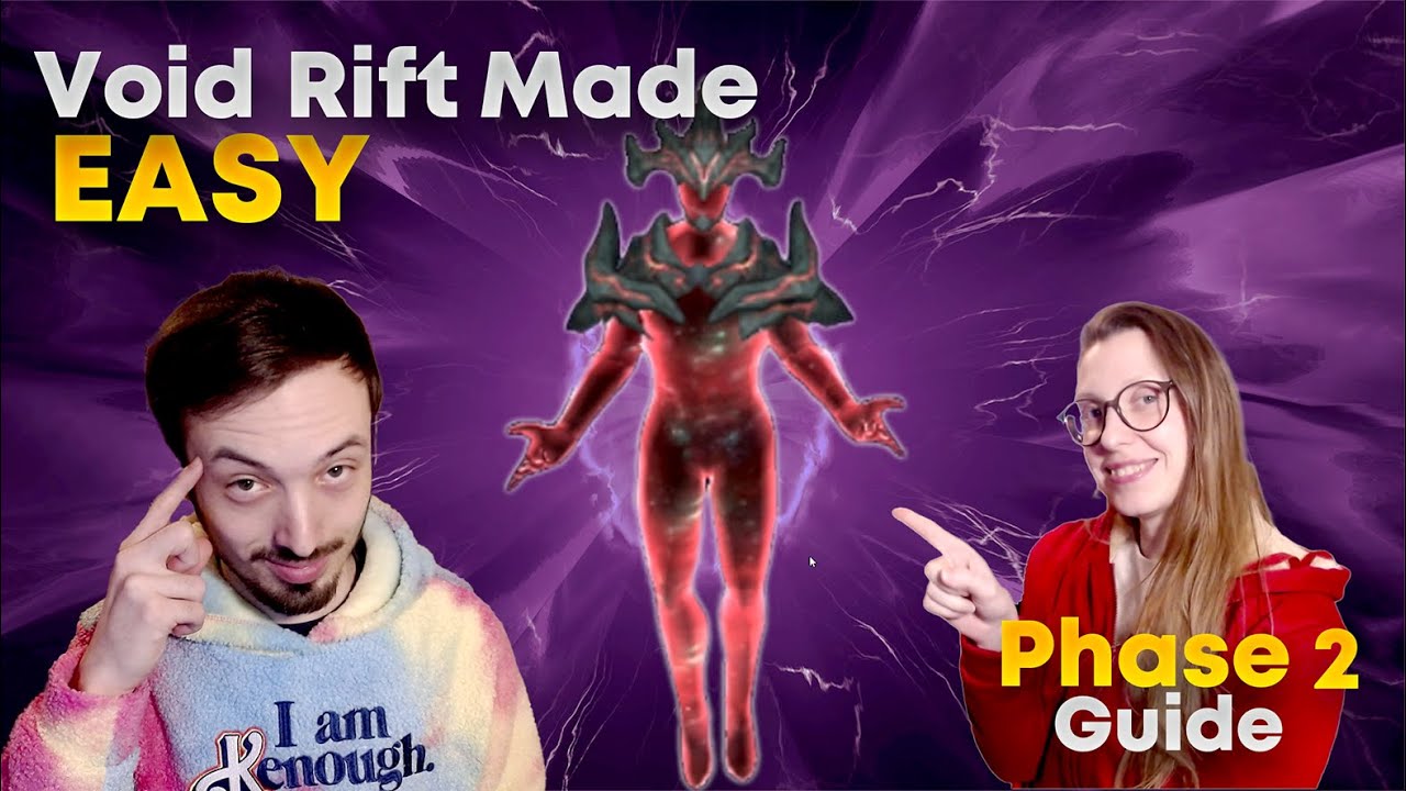 EASY Void Rift Phase 2 Guide (HARD difficulty: Crimson Star) - Watcher of Realms
