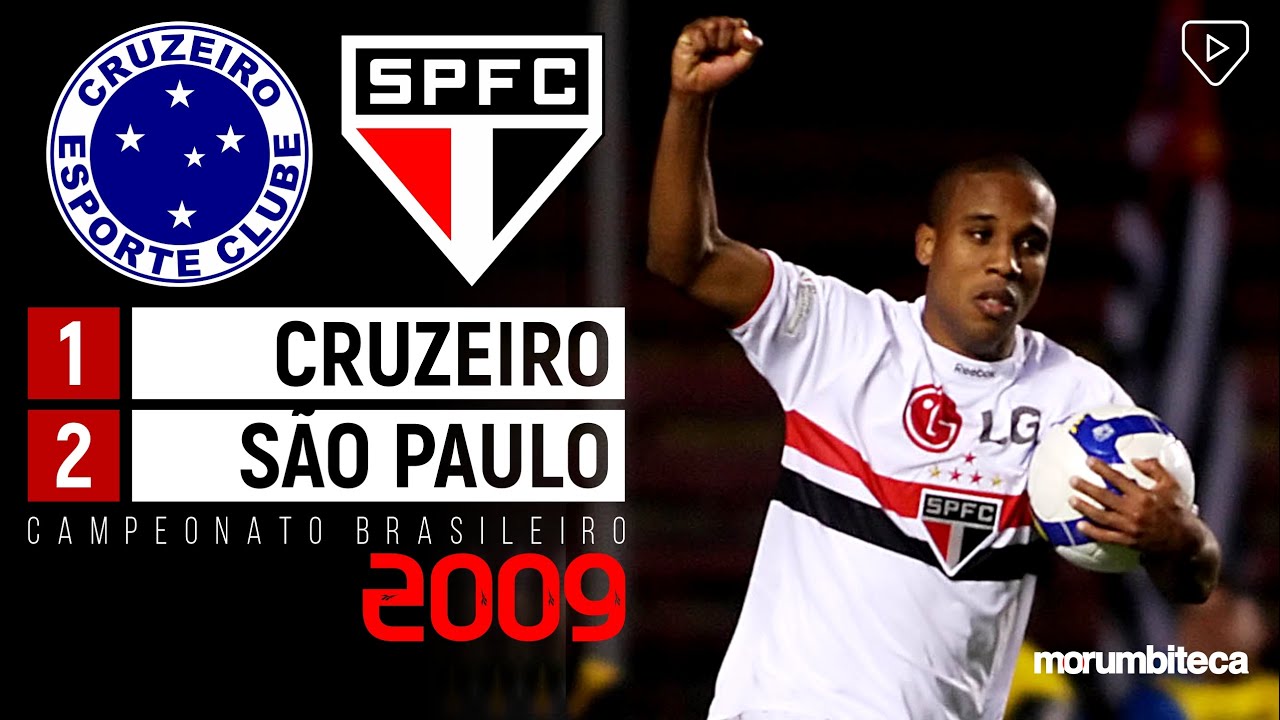 Cruzeiro 1x2 São Paulo - 2009 - BORGES, DAGOBERTO, MARLOS E UMA VIRADA NA FORÇA DA CAMISA!