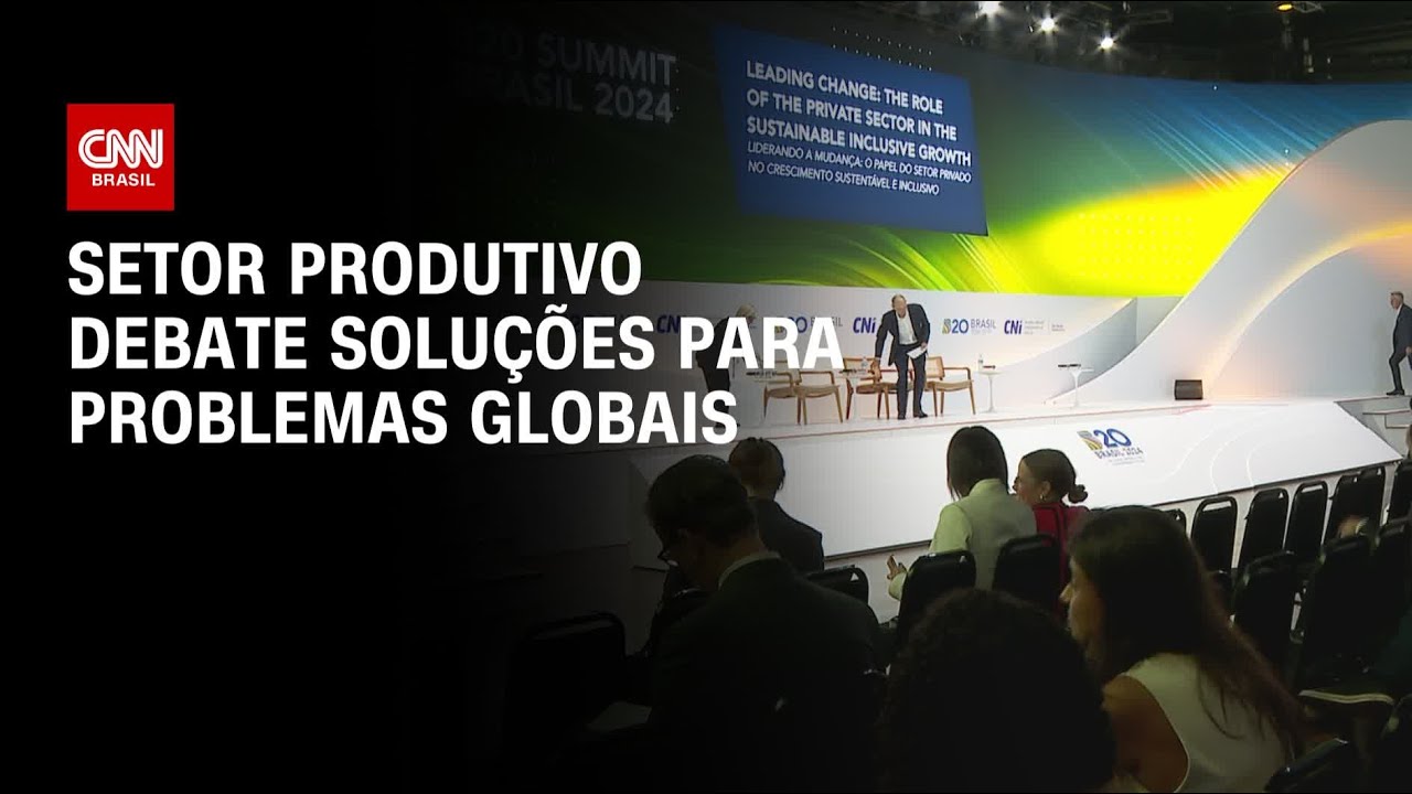 Setor produtivo debate solu&ccedil;&otilde;es para problemas globais | CNN PrimeTime