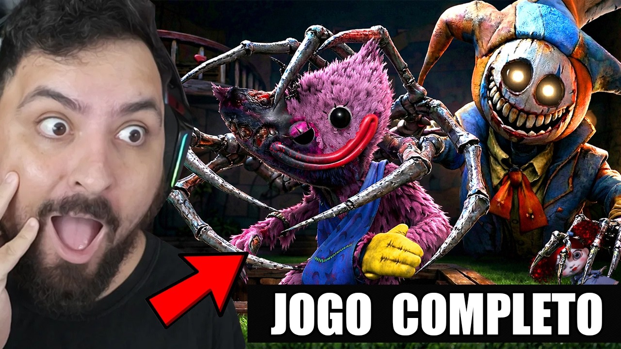 POPPY PLAYTIME CAPITULO 5 JOGO COMPLETO !!  *FULL GAME em PORTUGU&Ecirc;S*