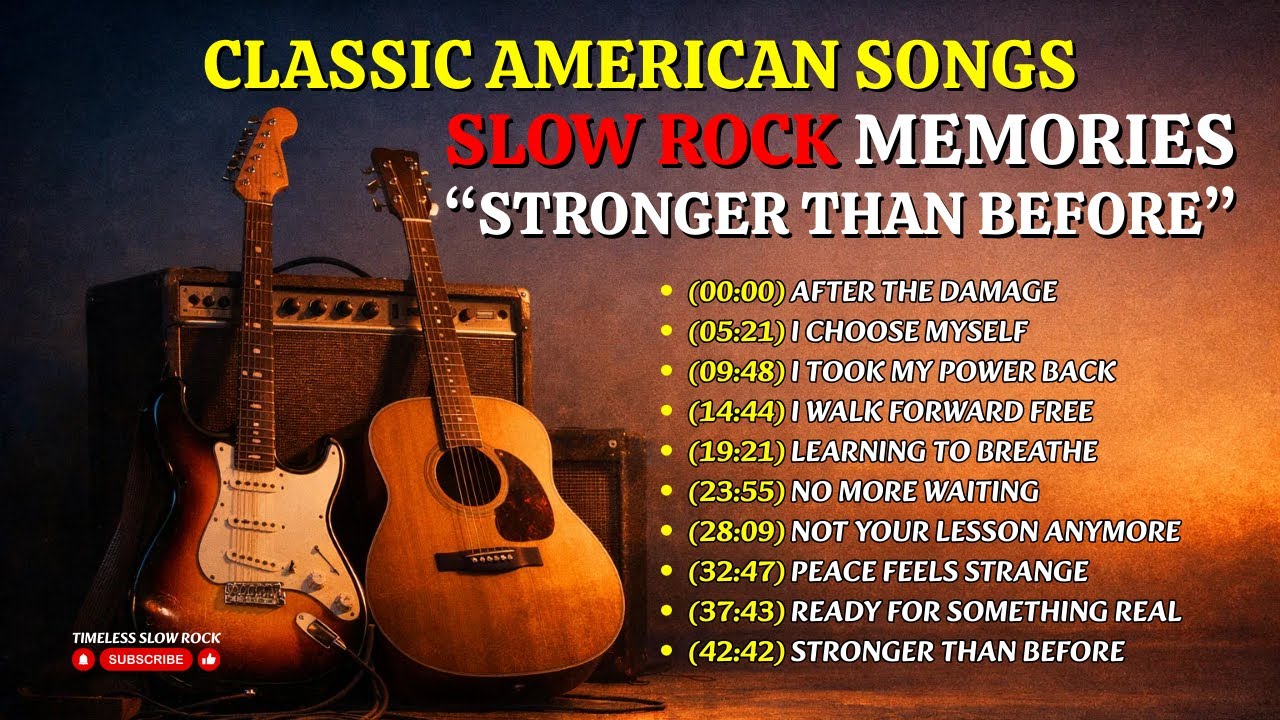 “Stronger Than Before 🎵 The Best Memories 70s Slow Rock American”