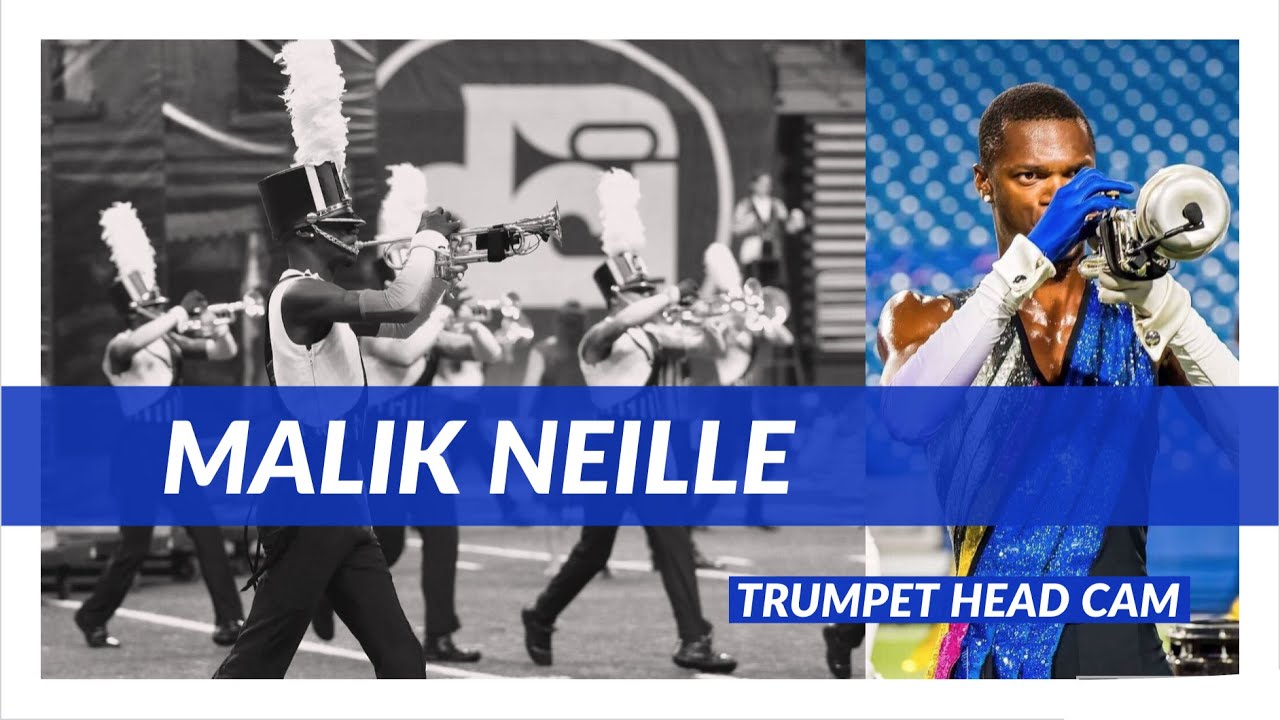 Blue Devils 2018 - Trumpet Soloist Head Cam - MALIK NIELLE
