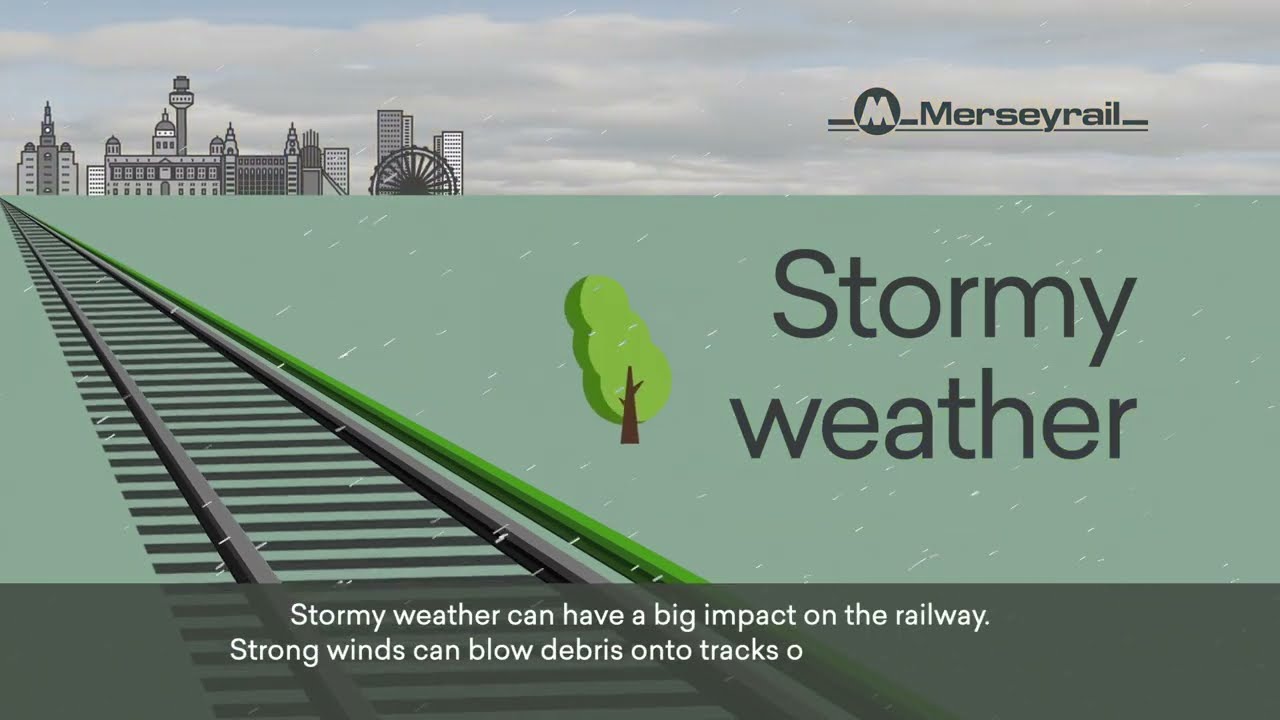 How Merseyrail tackles stormy weather☔