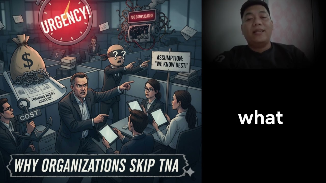 Why does Training Needs Analysis(TNA) be skipped in an organization? 