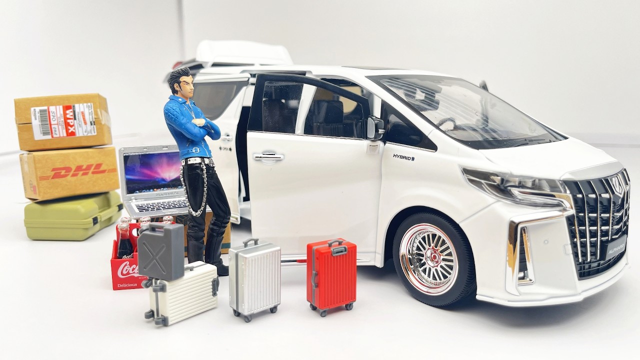 Toyota Alphard 1:18 Scale Diecast model Unboxing #modelcars #diecastcollection
