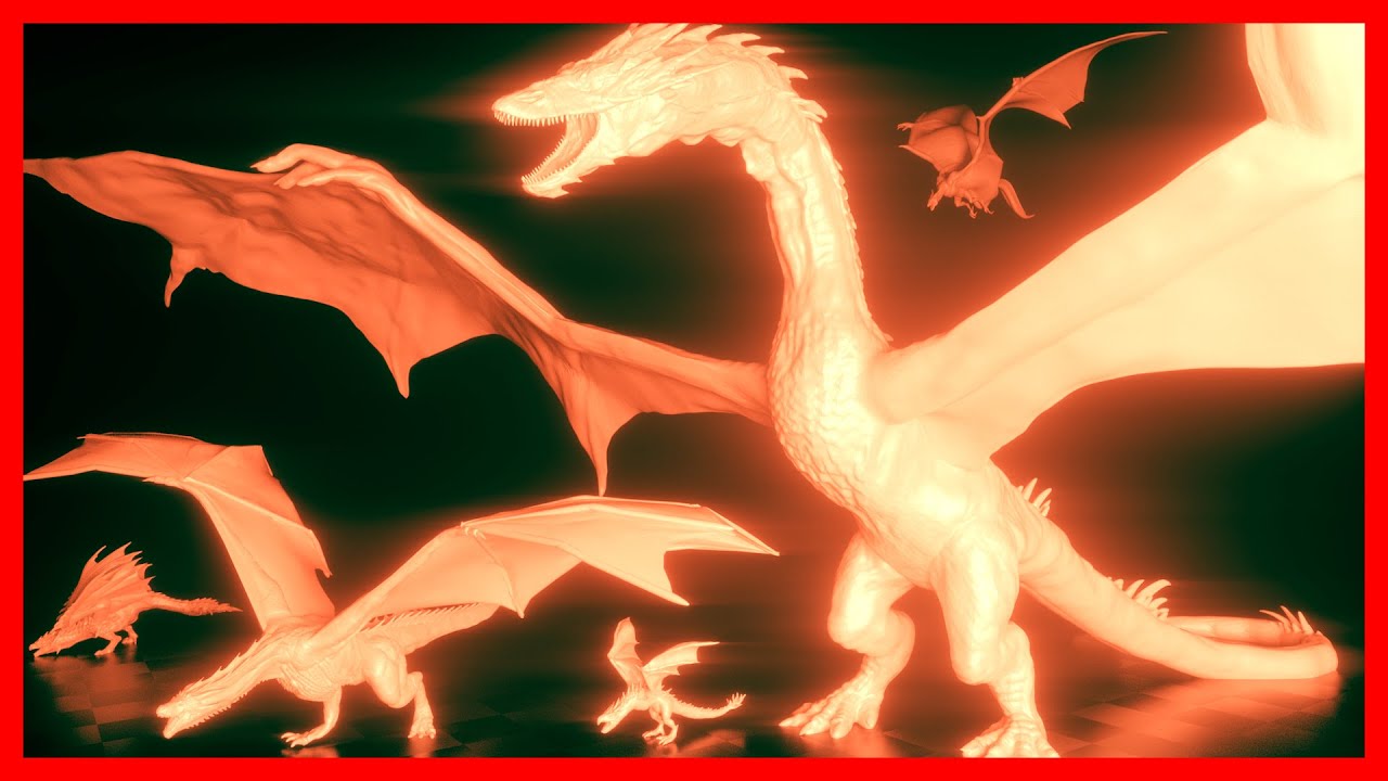 🐉 ドラゴンの大きさ比較 🐉