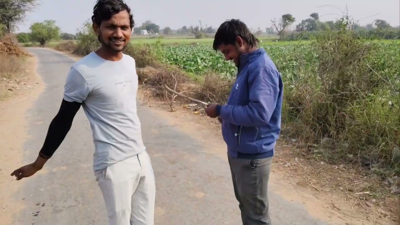 આજે જોયું મછાવા નું તણાવ (બટાકા માં પાણી ચાલુ કર્યું)#farming #vlog 