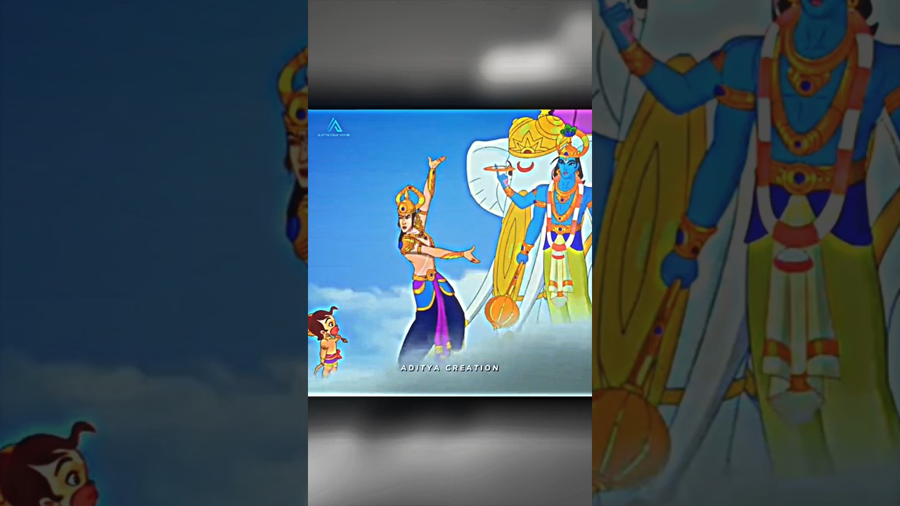 The Supreme God 🔥 Lord Vishnu | Aditya Creation 06 | #shortsfeed #vishnu #shorts