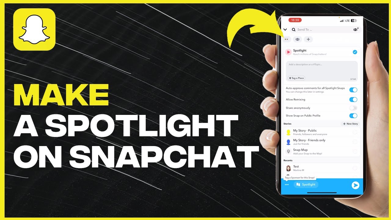 How To Make A Spotlight In Snapchat - Full Guide (latest update)