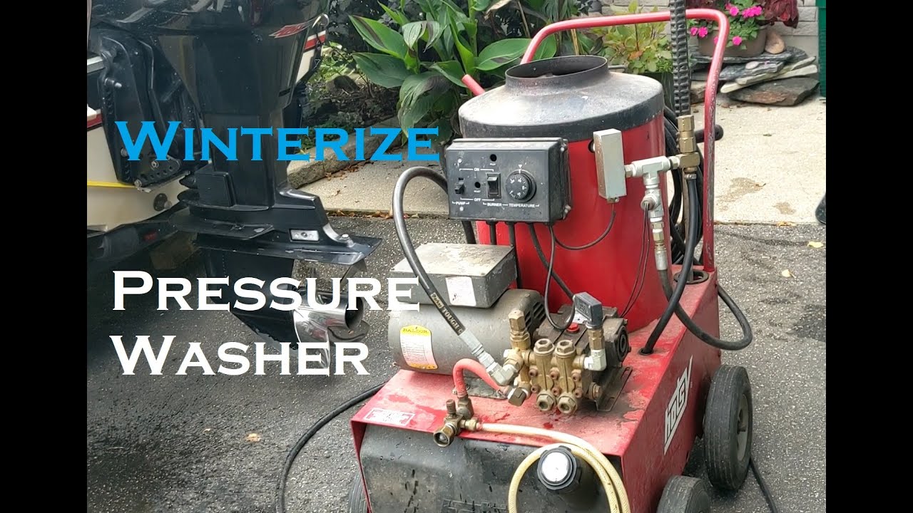 Winterizing a Pressure Washer (Hotsy)