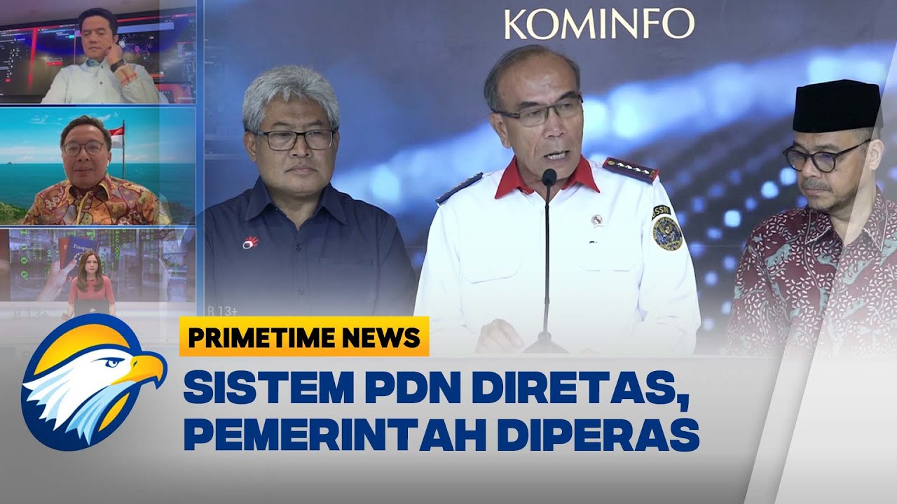 [FULL] Dialog - Pusat Data Nasional Diretas Hacker, Pemerintah Diperas 8 Juta USD