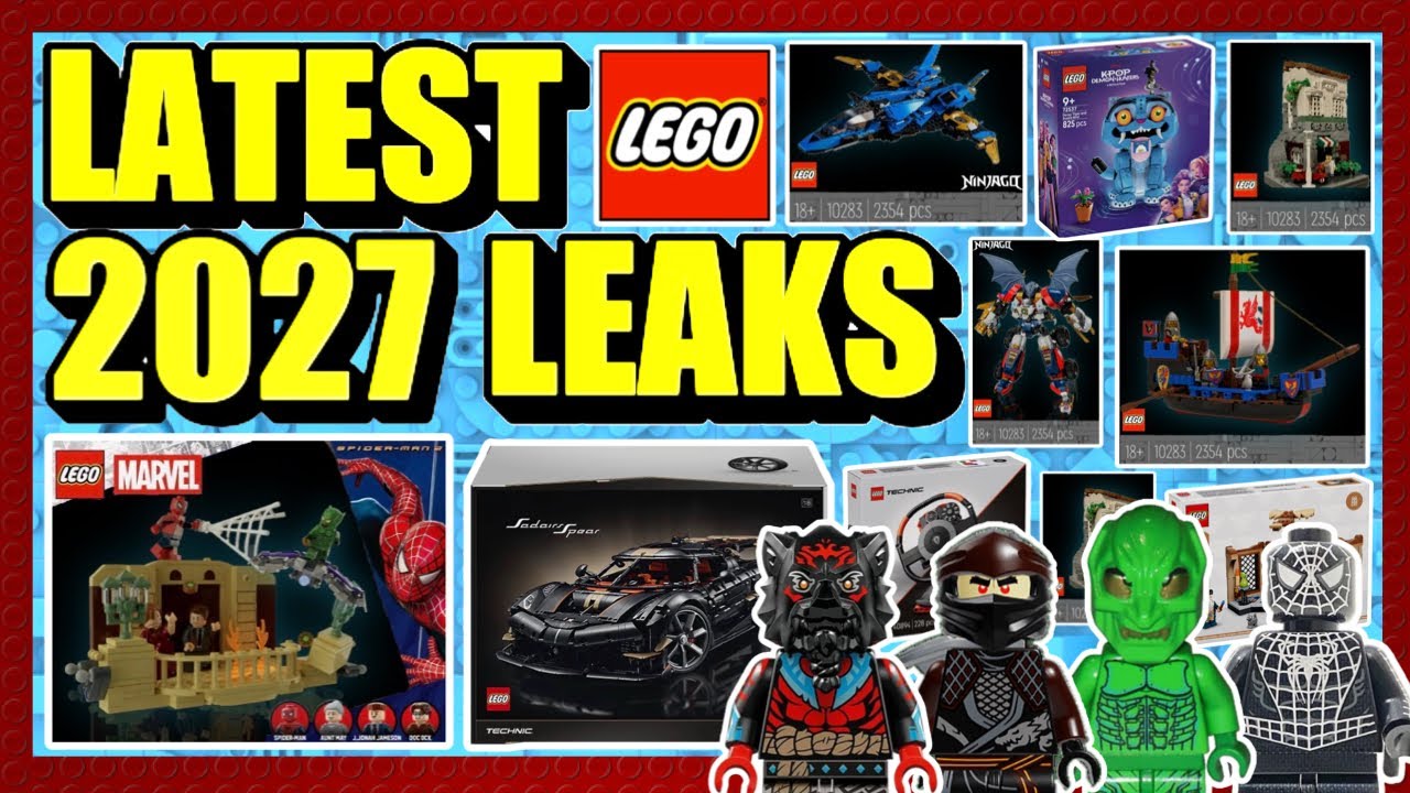 СУМАСШЕДШИЕ НОВЫЕ УТЕЧКИ ИНФОРМАЦИИ О LEGO! Marvel, Ninjago, Ideas, Technic, K-pop и многое другое!