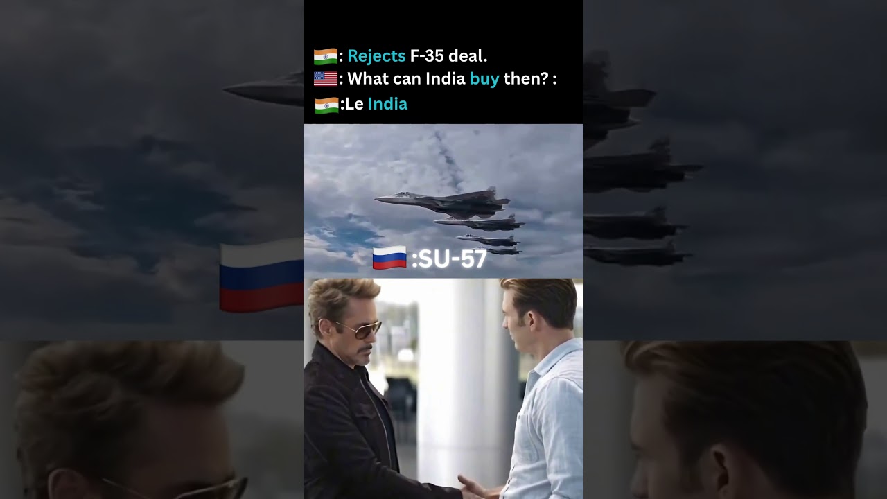 India Chooses Russian Su-57 Over America&rsquo;s F-35! 🗿🔥