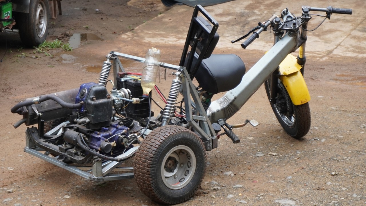 From Scratch to Test Ride 😳 Custom Leaning Trike Bike Build | Full Engineering Explained