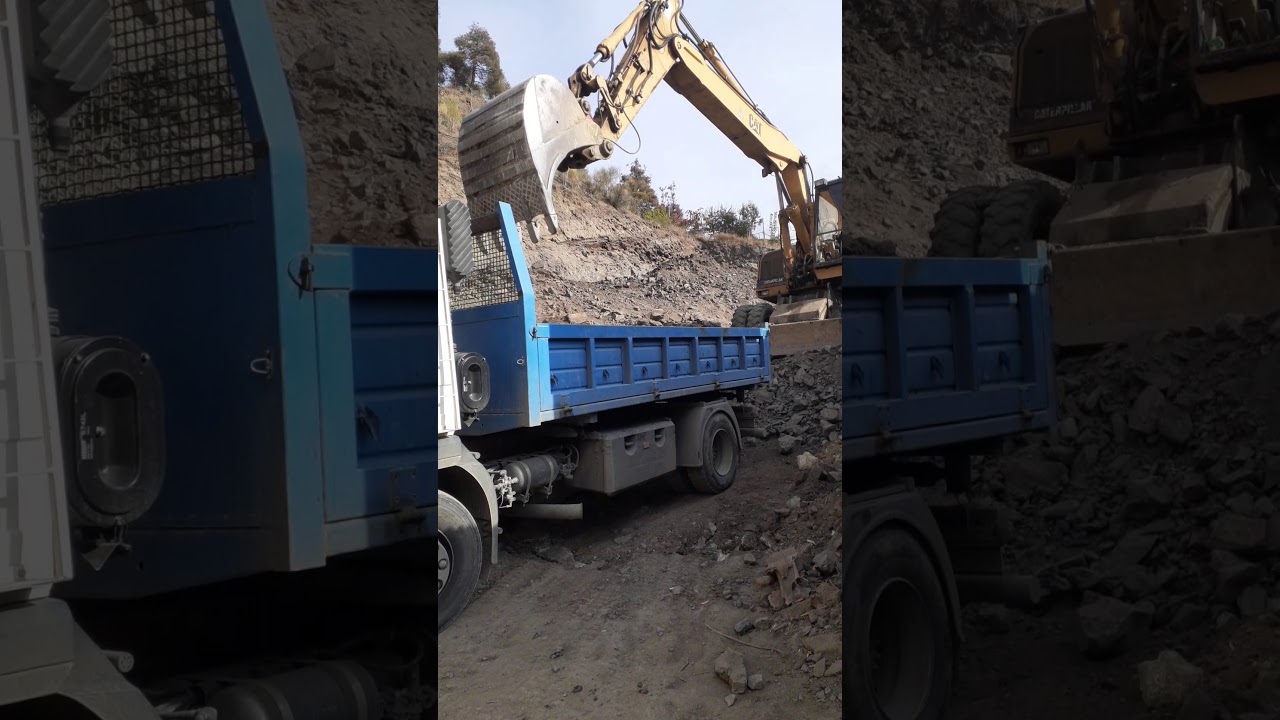volvo FL6 trucsk kipper.