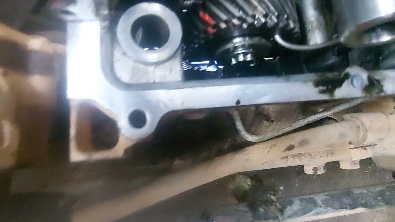 troca da corrente da Nissan frontier e macete do balanceador