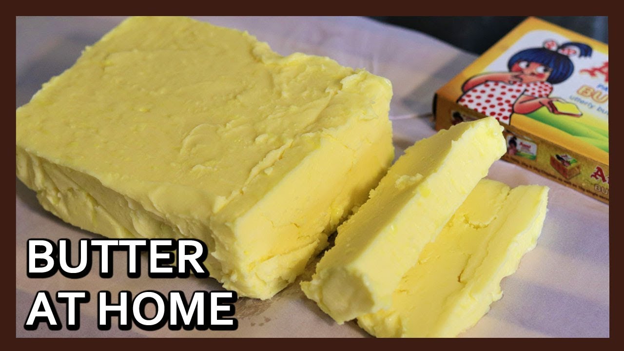 How to make Butter at Home | Just like Amul Butter | Butter Recipe -  No Equipment Needed