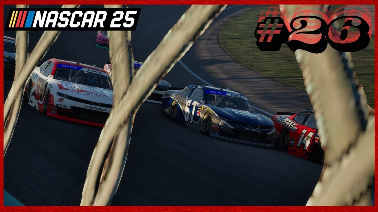 Fighting For EVERY Position! NASCAR 25 Career Mode: Episode 26