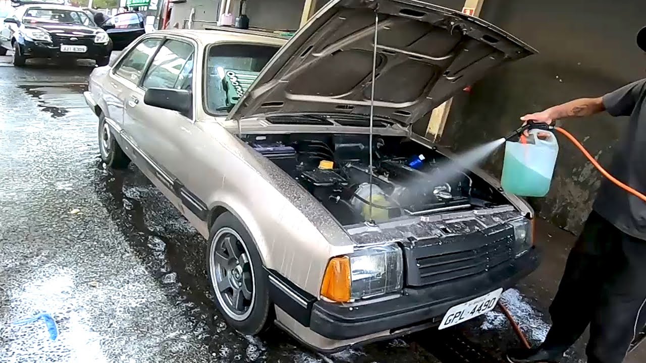 Lavamos o Chevette Turbo SEM DÓ!