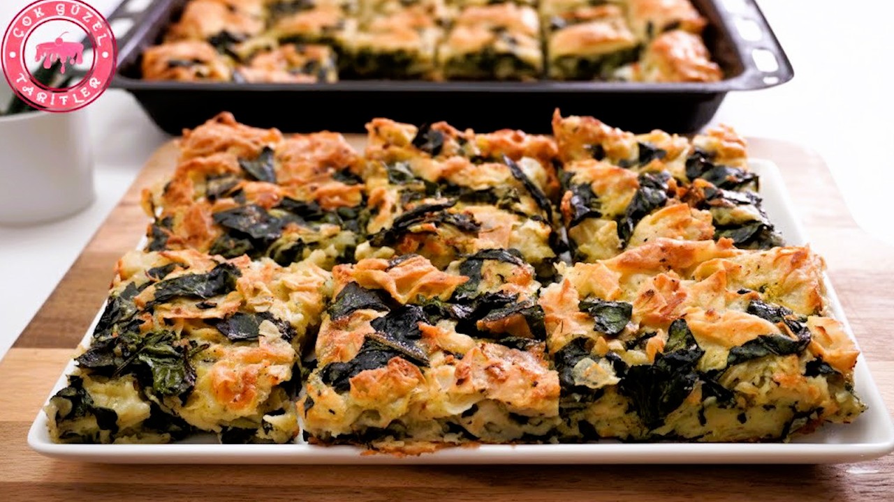 BU BÖREĞİ ŞİPŞAK HAZIRLA TEPSİ TEPSİ YAP 😍 Hazır Yufkadan Ispanaklı Börek Tarifi | Nasıl Yapılır
