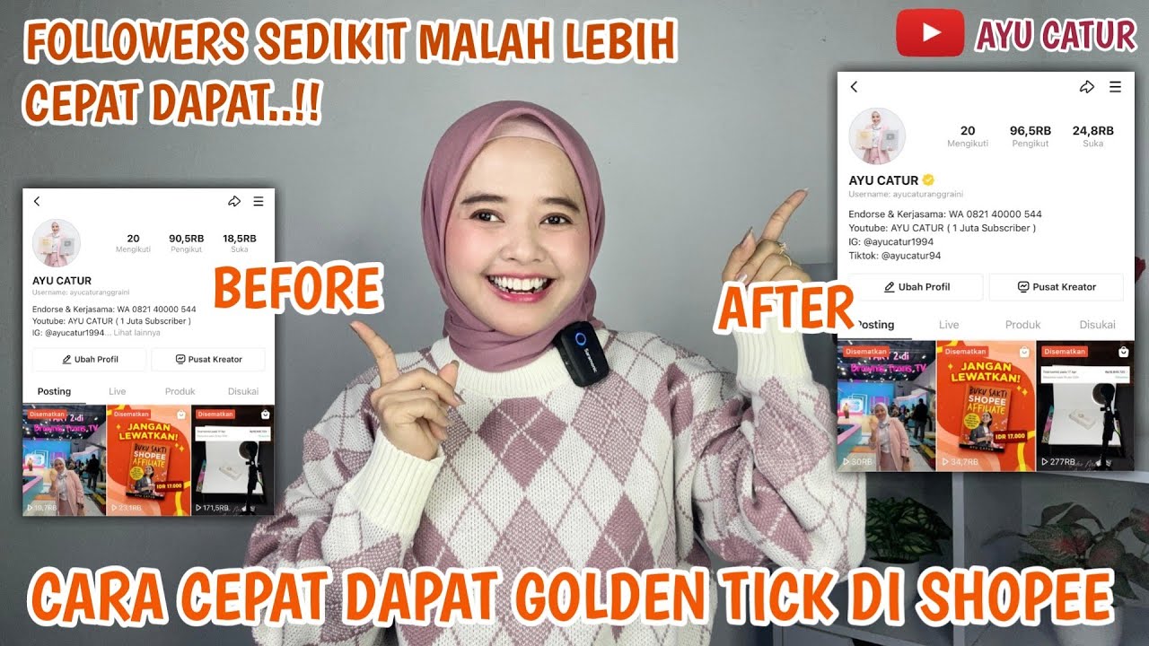 CARA CEPAT DAPAT GOLDEN TICK DI SHOPEE VIDEO ❗️CARA JITU DAPAT GOLDENTICK DI SHOPEE KOMISI AUTO NAIK