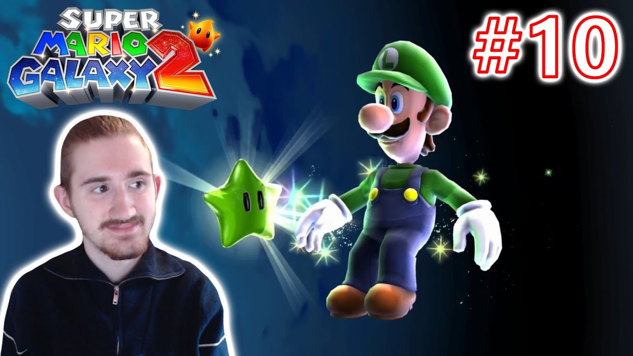 GREEN STARS - WORLD 3 | Super Mario Galaxy 2 (Let's Play Part 10)