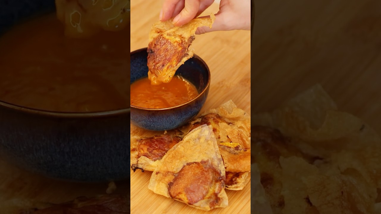 Crispy & Crunchy🍕🍗💥 Rice Paper Snack /Totally Addictive!✨Try This. 😱