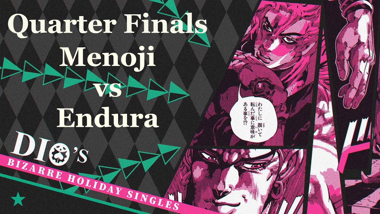 Menoji vs Endura | Dio's Bizarre Holiday Singles | Quarter Finals