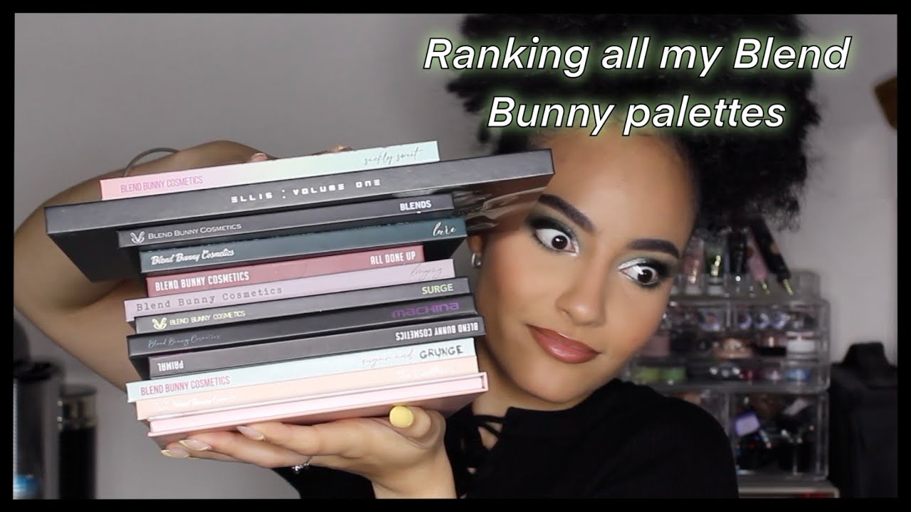 Ranking all 12 of my Blend Bunny palettes ✨
