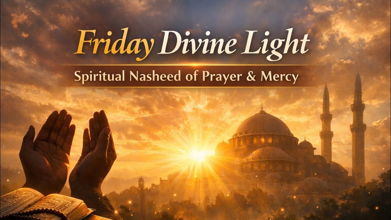 Friday Divine Light: A Powerful Spiritual Poem of Prayer, Mercy & Salawat