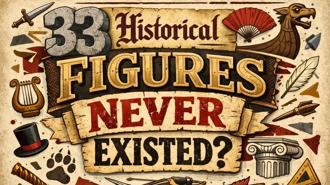 33 Historical Figures Your Teachers Lied About | They Never Existed