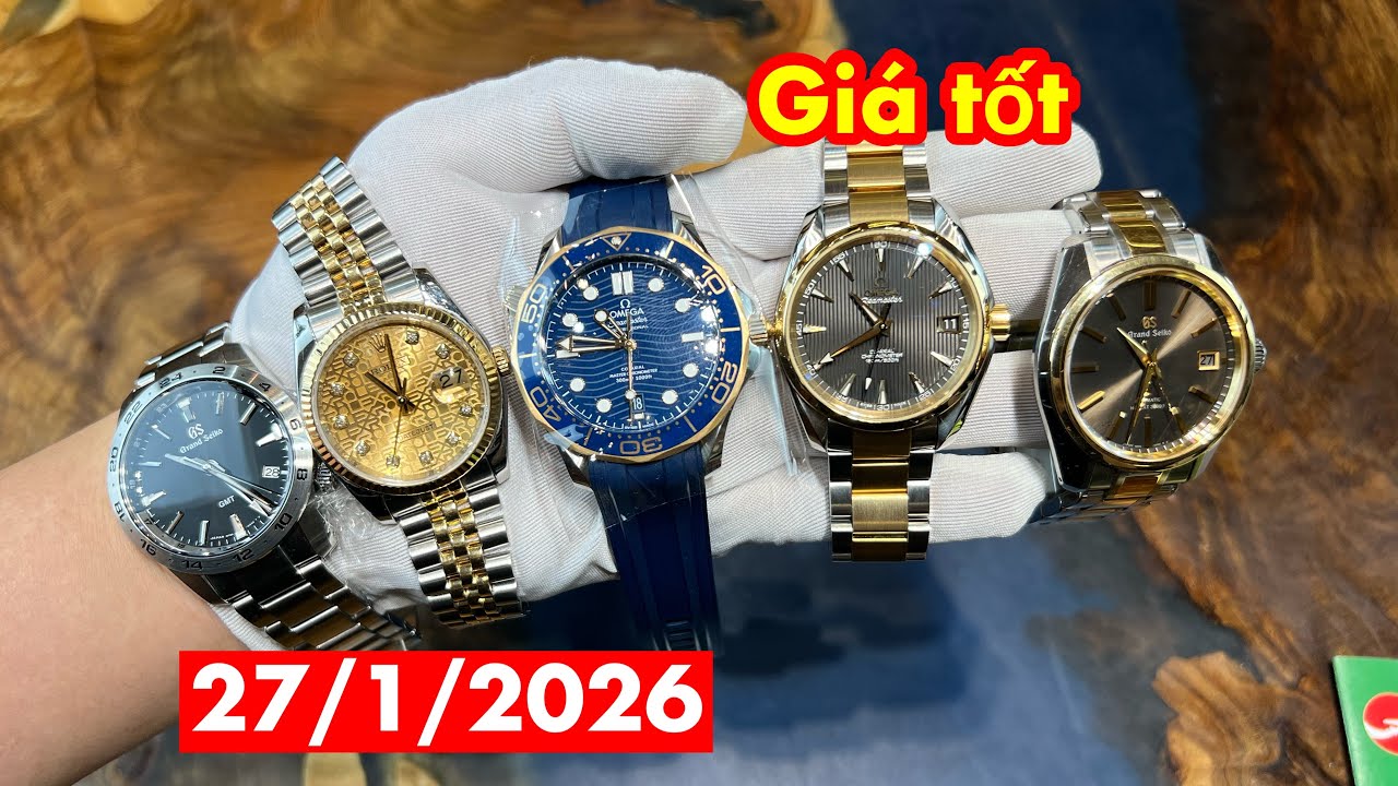 Hàng đẹp - Giá tốt đeo tết này Đồng hồ Quang Lâm