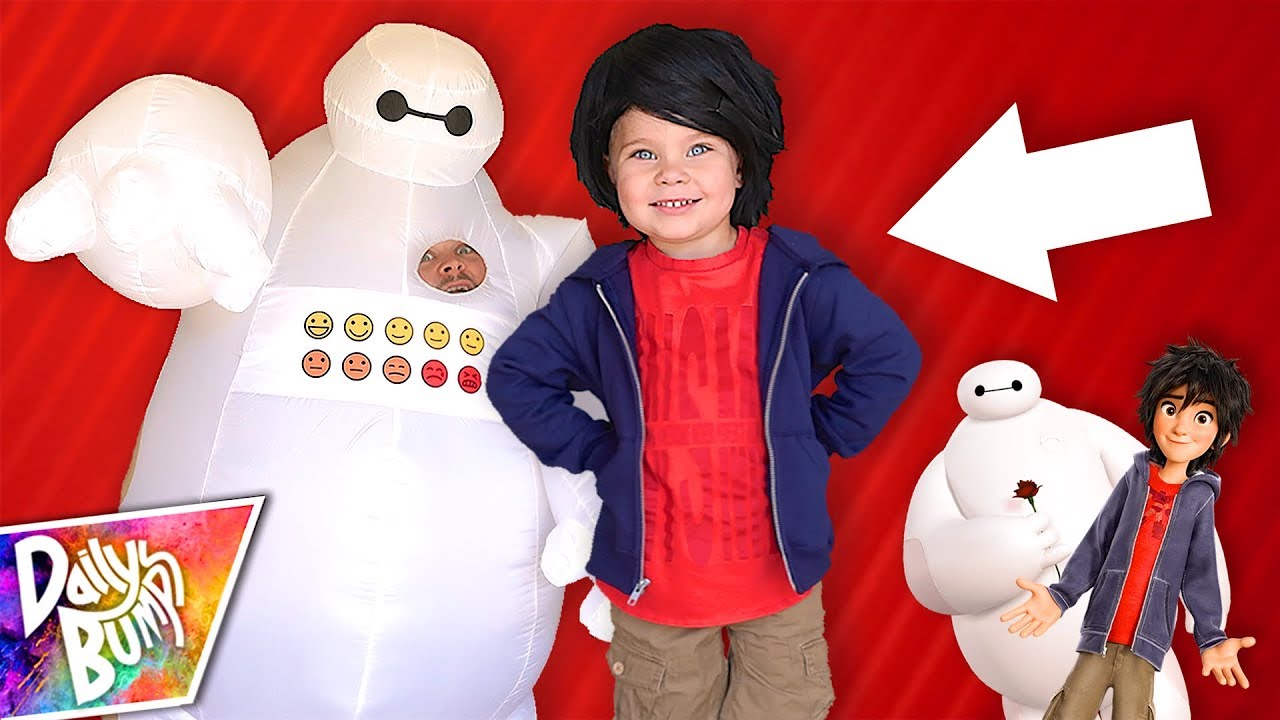 BIG HERO 6 IN REAL LIFE! ⚡️ Toddler’s New Hair!