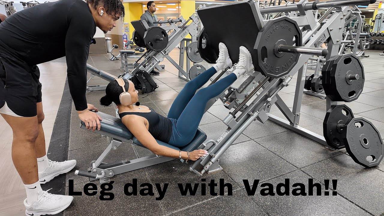 Leg Workout Video with  @vadahzaniel