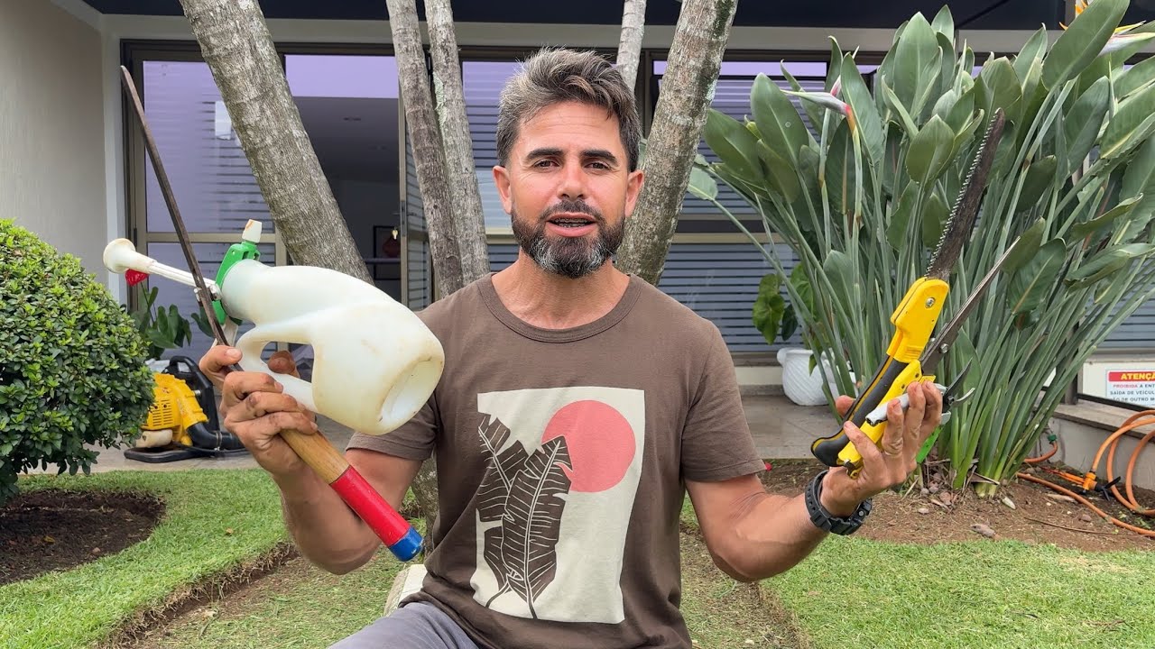 Ferramentas BARATAS E INDISPENSÁVEIS para quem está iniciando na jardinagem 