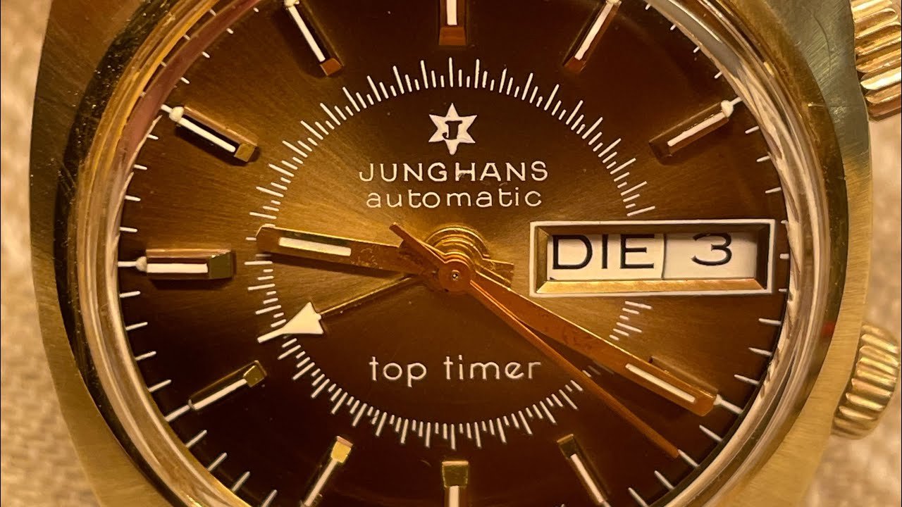 Uhr der Woche 40: Junghans top timer von 1974 mit AS 5008