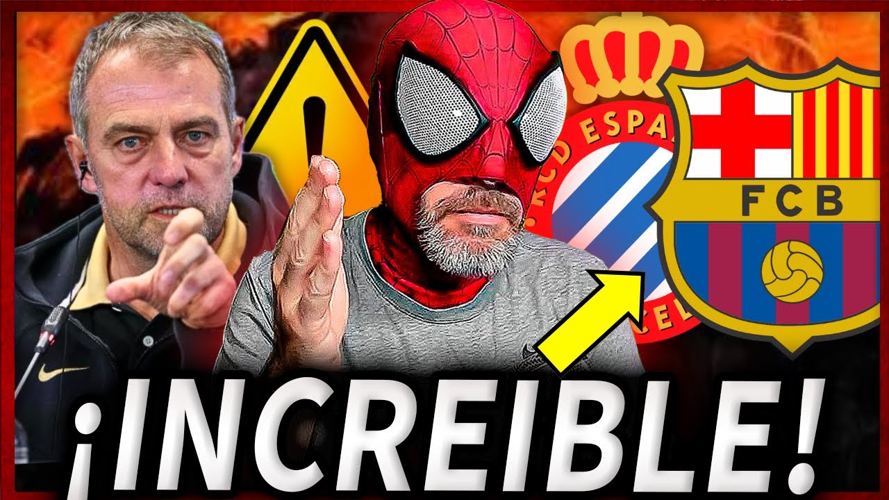 😱&iexcl;IMPACTANTE MENSAJE DE HANSI FLICK A LA AFICI&Oacute;N DEL BAR&Ccedil;A Y ESPANYOL! (IGNORARLO SER&Iacute;A UN CRIMEN)