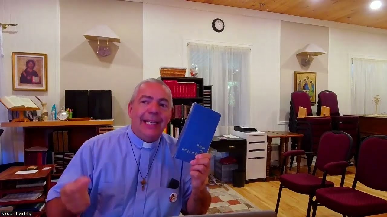 La liturgie des heures 1. Introduction et schéma.