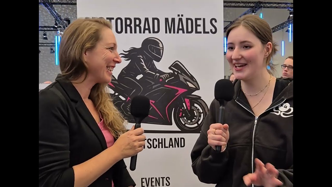 Marlena, @llenamar7220 bei uns im Interview auf der Intermot2025.